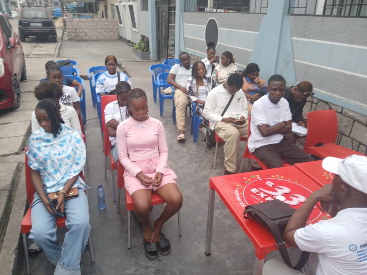 Descente de l’Association Secours Chrétien à Kasa-Vubu — réunion avec les jeunes, photo 31