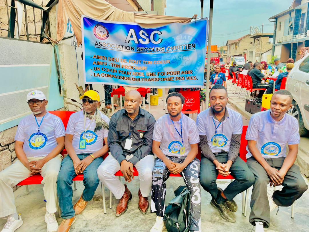 Descente de l’Association Secours Chrétien à Kasa-Vubu — réunion avec les jeunes, photo 24