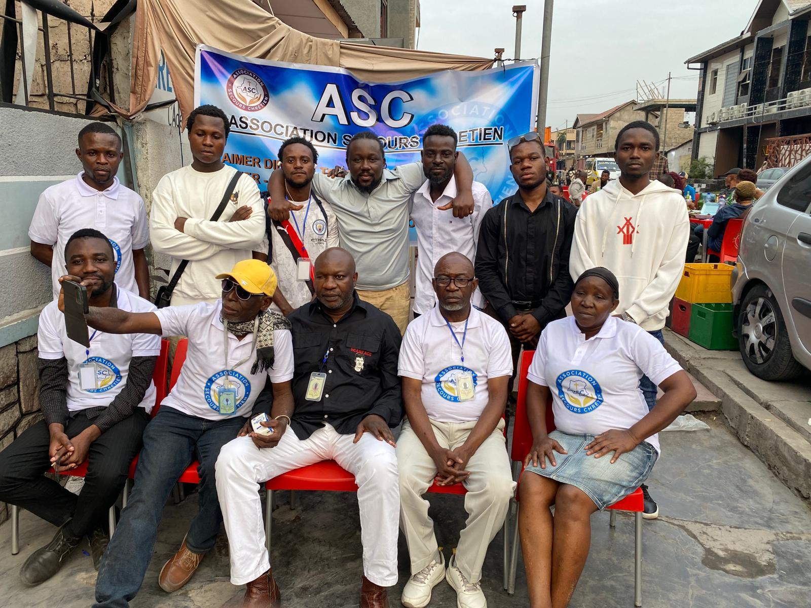 Descente de l’Association Secours Chrétien à Kasa-Vubu — réunion avec les jeunes, photo 14