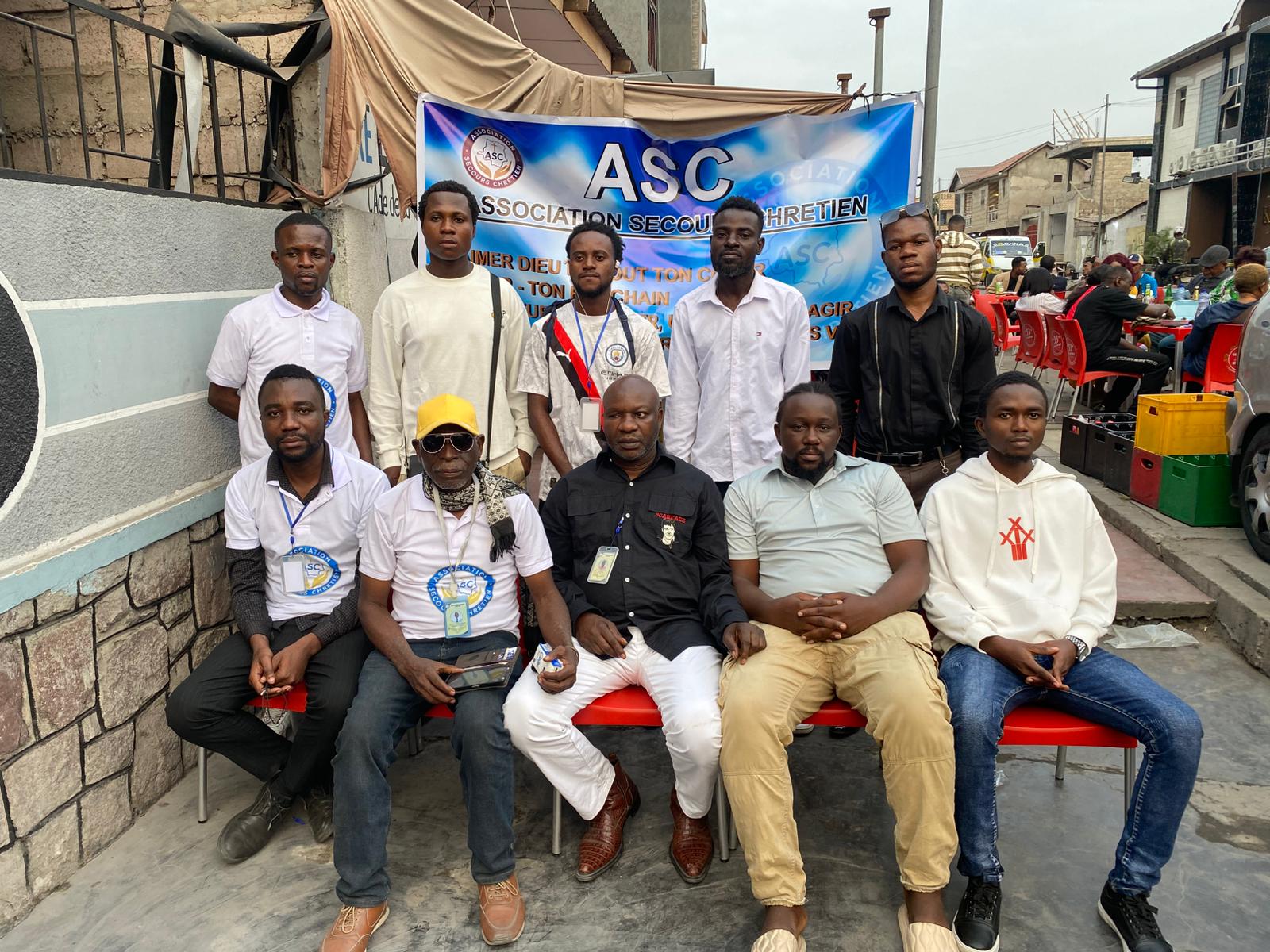 Descente de l’Association Secours Chrétien à Kasa-Vubu — réunion avec les jeunes, photo 12