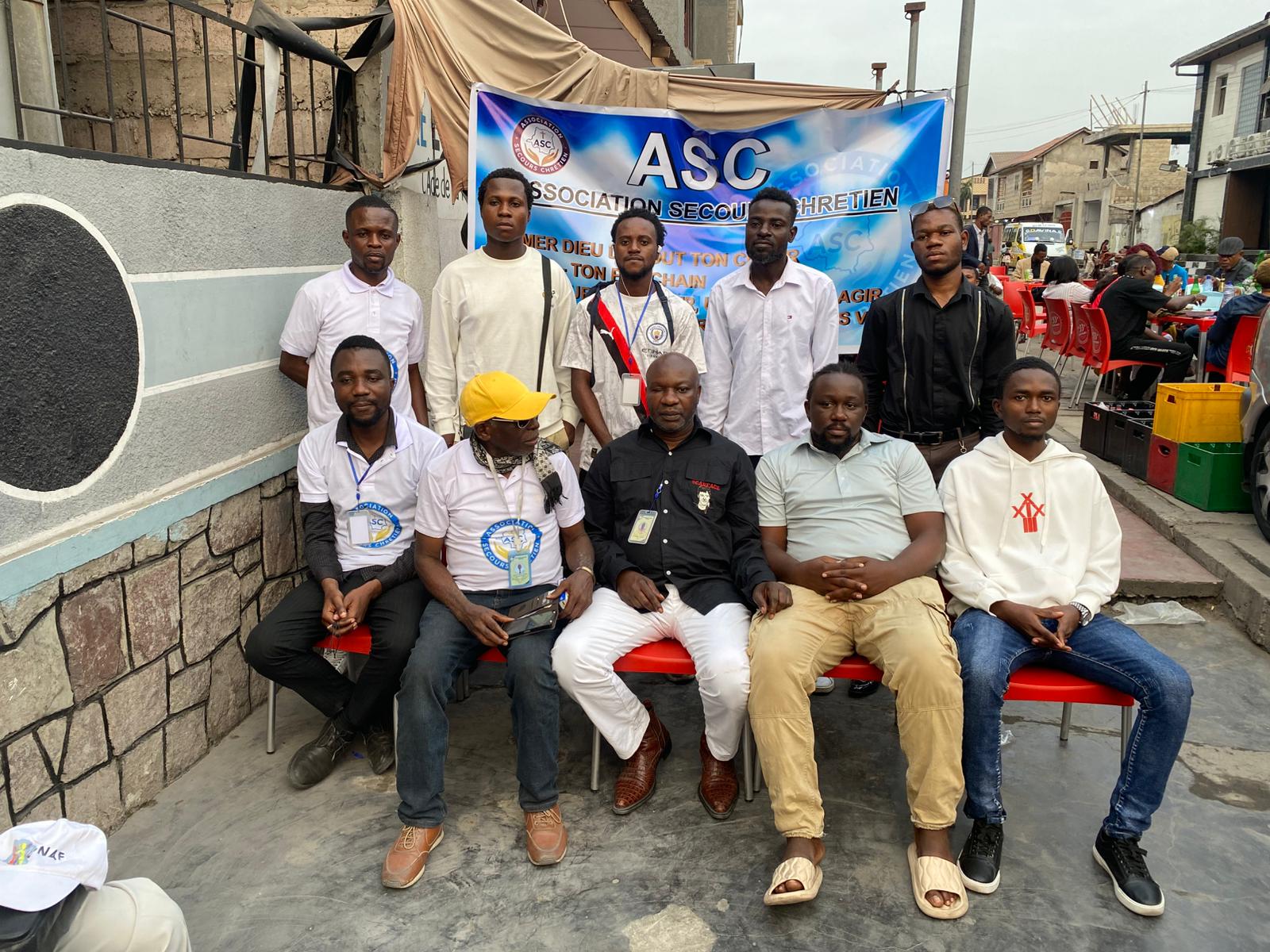 Descente de l’Association Secours Chrétien à Kasa-Vubu — réunion avec les jeunes, photo 10
