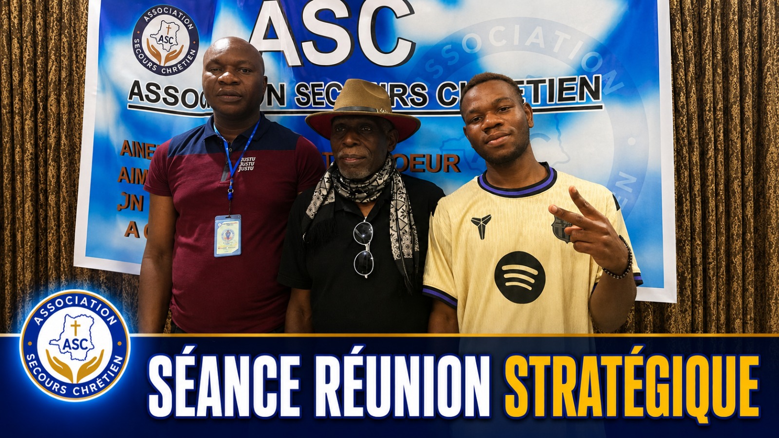 Participants de différentes générations réunis lors d’une séance stratégique de l’A.S.C.