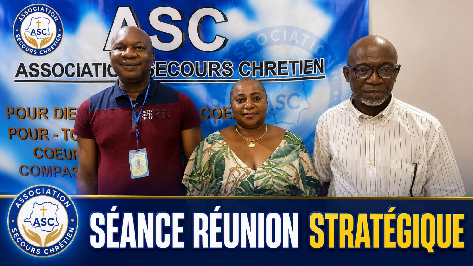 Membres de l’Association Secours Chrétien réunis pour une concertation stratégique